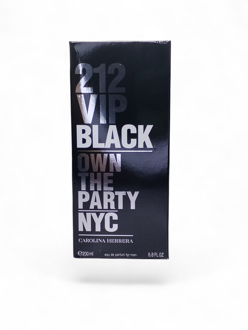 PERFUME 200ML CAROLINA HERRERA 212 VIP BLACK OWN THE PARTY NYC